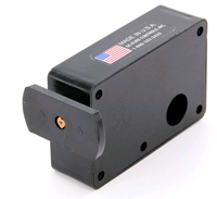 Rechthoekige oprolautomaat met plastic plaat  