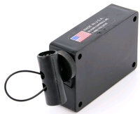 Rechthoekige oprolautomaat met verstelbare lasso  